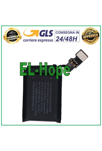 BATERÍA PARA APPLE WATCH SERIES 2 GENERACIÓN A1758 42 mm BATERÍA A1761 334 mAh