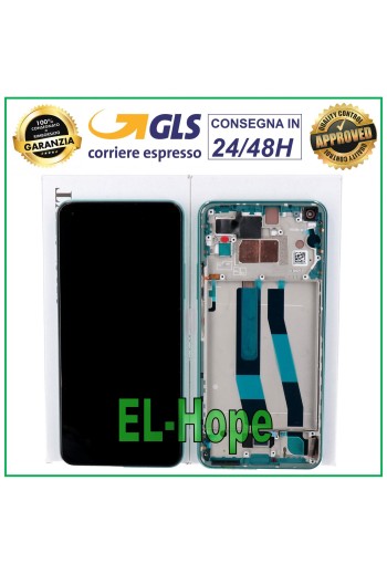 PANTALLA ORIGINAL + MARCO XIAOMI MI 11 LITE 4G 5G NE M2101K9AG CRISTAL TÁCTIL VERDE