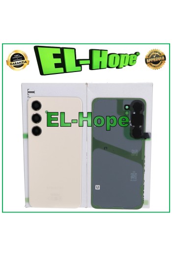 TAPA TRASERA DE BATERÍA ORIGINAL SAMSUNG GALAXY S24 PLUS SM-S926 CREMA