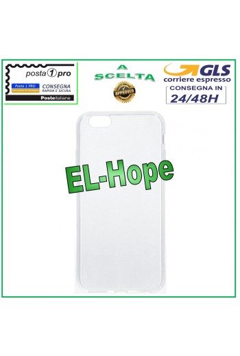 FUNDA PROTECTORA TRANSPARENTE PARA APPLE IPHONE 6 6S BUMPER TPU GEL