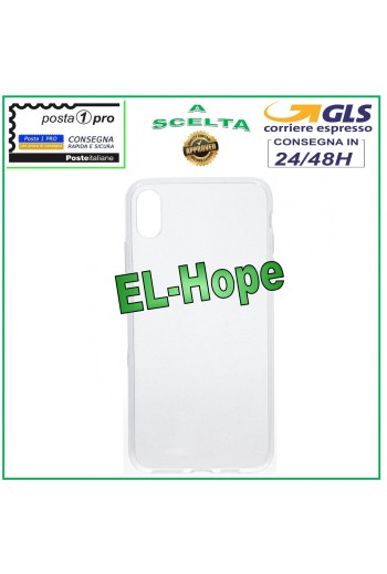 FUNDA PROTECTORA TRANSPARENTE PARA APPLE IPHONE XS MAX BUMPER TPU
