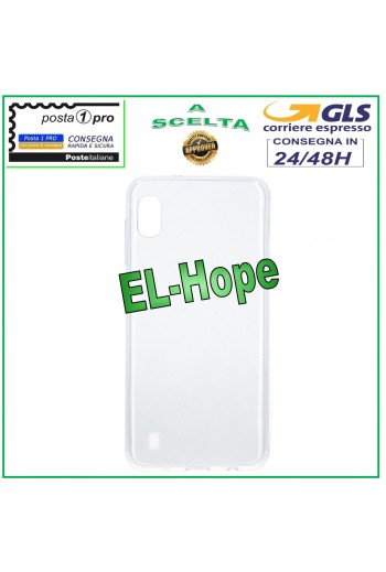 FUNDA PROTECTORA DE GEL TPU TRANSPARENTE PARA SAMSUNG GALAXY A10 SM A105 F