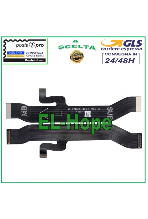 Placa base de carga con conector flexible plano para Huawei Mate 30 TAS-L09 L29