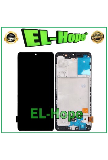 PANTALLA LCD TFT + MARCO PARA SAMSUNG GALAXY A41 SM-A415 F PANTALLA TÁCTIL CRISTAL NEGRO