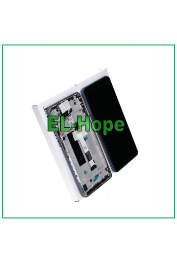 MARCO TÁCTIL PANTALLA LCD 100% ORIGINAL XIAOMI Mi 10T LITE M2007J17G NEGRO DESLUSTRADO