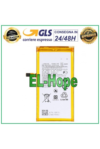 Batería JG40 para Motorola Moto G7 Plus XT1965 2820 mAh