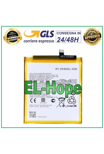 Batería KG40 para Motorola E7 / Moto One Macro / G8 Play XT2015 4000 mAh