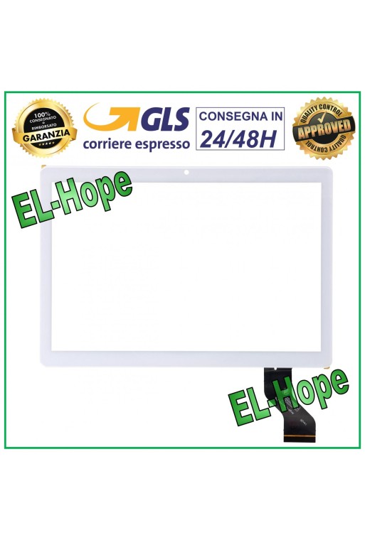 PANTALLA TÁCTIL DE VIDRIO TABLET YESTEL X7 DIGITALIZADOR 10 ORIGINAL BLANCO