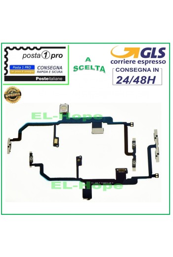 TECLA FLEXIBLE ENCENDIDO APAGADO APPLE IPHONE 8 PLUS VOLUMEN FLASH MICRÓFONO