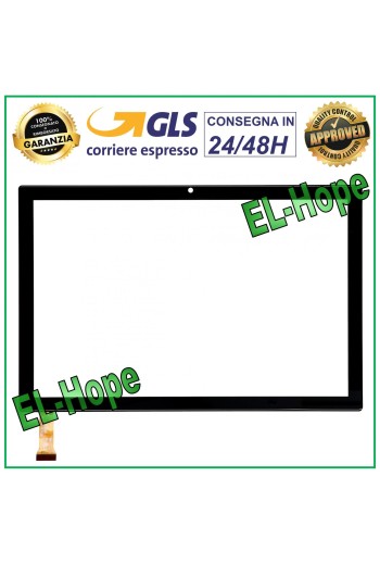 PANTALLA TÁCTIL DE VIDRIO TABLET YESTEL T5 T5_EEA DIGITALIZADOR 10.1 ORIGINAL NEGRO NEGRO
