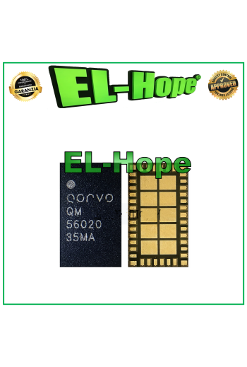 AMPLIFICADOR DE POTENCIA CON CHIP IC QM56020 PARA REPARACIÓN DE PLACA BASE OPPO / VIVO