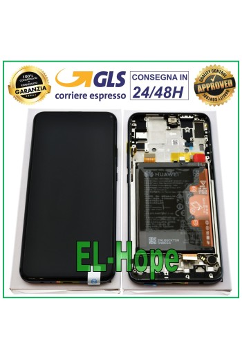 MARCO DE PANTALLA LCD ORIGINAL BATERÍA HUAWEI P SMART Z STK-LX1 LX2 L21 TÁCTIL NEGRO