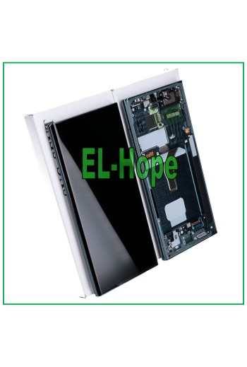 MARCO ORIGINAL PANTALLA LCD SAMSUNG GALAXY S22 ULTRA SM-S908 TÁCTIL VERDE VERDE