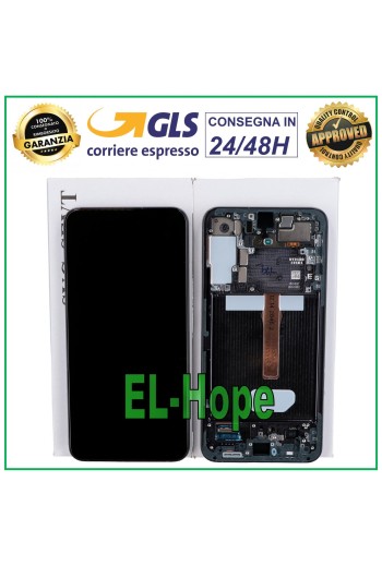 PANTALLA LCD + MARCO ORIGINAL SAMSUNG GALAXY S22+ PLUS 2022 SM-S906 TÁCTIL NEGRO