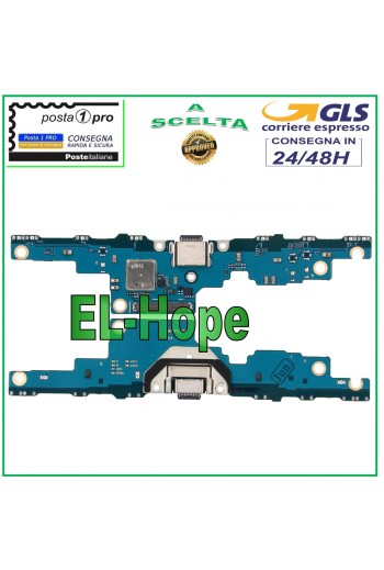 CONECTOR DE CARGA SAMSUNG GALAXY TAB S7 WIFI SM-T870 PCB TIPO C BASE DE CARGA