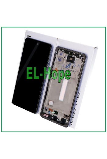 PANTALLA LCD TÁCTIL 100% ORIGINAL SAMSUNG GALAXY A52 SM A525F A526B MARCO MORADO