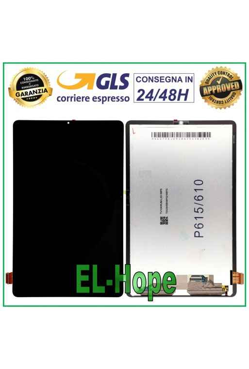PANTALLA LCD PARA SAMSUNG GALAXY TAB S6 LITE SM P610 P613 P615 P619 CRISTAL TÁCTIL