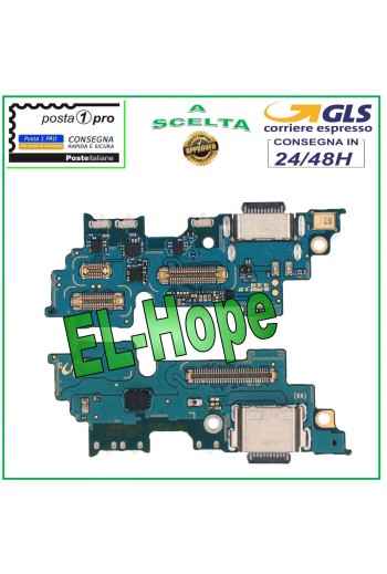 CONECTOR DE CARGA SAMSUNG GALAXY Z FLIP SM-F700 BASE DE CARGA CON MICRÓFONO TIPO C