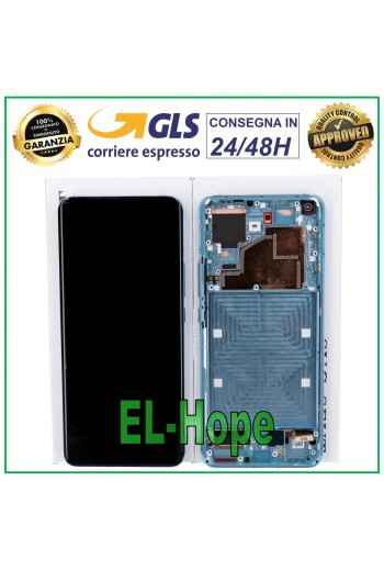 PANTALLA LCD ORIGINAL + MARCO XIAOMI MI 11 5G M2011K2G CRISTAL TÁCTIL AZUL