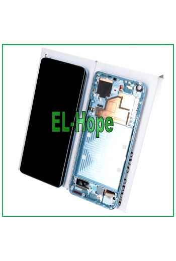 PANTALLA LCD ORIGINAL + MARCO XIAOMI MI 11 5G M2011K2G CRISTAL TÁCTIL AZUL