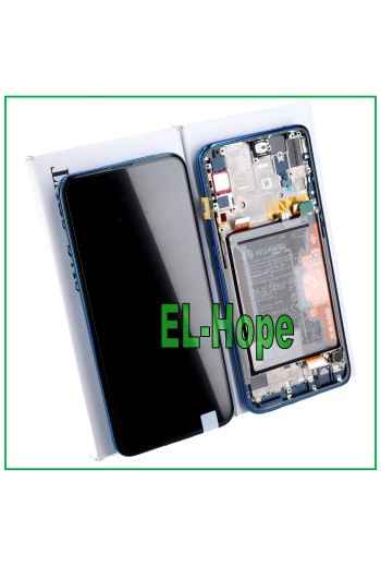 MARCO DE PANTALLA LCD ORIGINAL BATERÍA HUAWEI P SMART Z STK-LX1 LX2 L21 TÁCTIL AZUL