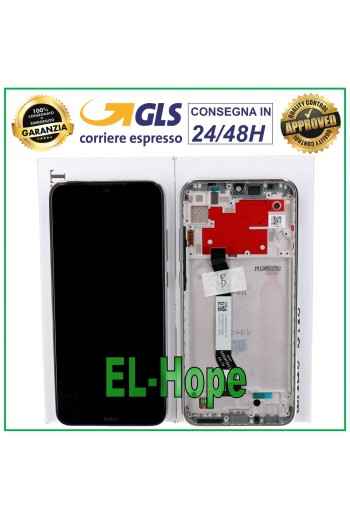 PANTALLA LCD + MARCO ORIGINAL XIAOMI REDMI NOTE 8T M1908C3XG PANTALLA TÁCTIL BLANCA