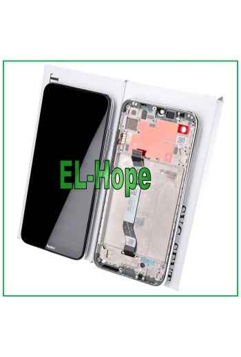 PANTALLA LCD + MARCO ORIGINAL XIAOMI REDMI NOTE 8T M1908C3XG PANTALLA TÁCTIL BLANCA