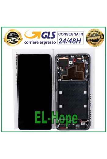 PANTALLA LCD ORIGINAL + MARCO XIAOMI MI 11 5G M2011K2G CRISTAL TÁCTIL NEGRO DESLUMBRANTE
