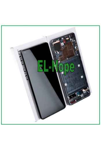 PANTALLA LCD ORIGINAL + MARCO XIAOMI MI 11 5G M2011K2G CRISTAL TÁCTIL NEGRO DESLUMBRANTE