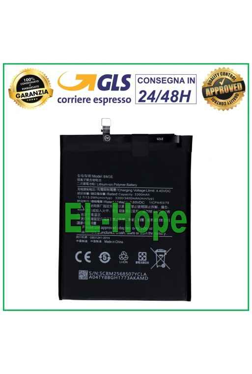 BATERÍA BM3E PARA XIAOMI MI8 MI 8 M1803E1A M1803E1C BATERÍA 3400 mAh