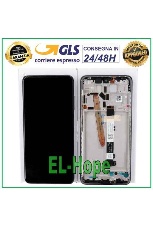 MARCO ORIGINAL PANTALLA LCD XIAOMI POCO X3 PRO M2102J20SG M2102J20SI TÁCTIL NEGRO