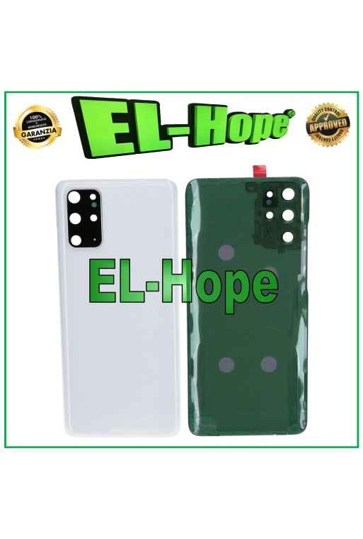 TAPA DE BATERÍA PARA SAMSUNG GALAXY S20 PLUS SM-G985 CUERPO TRASERO BLANCO