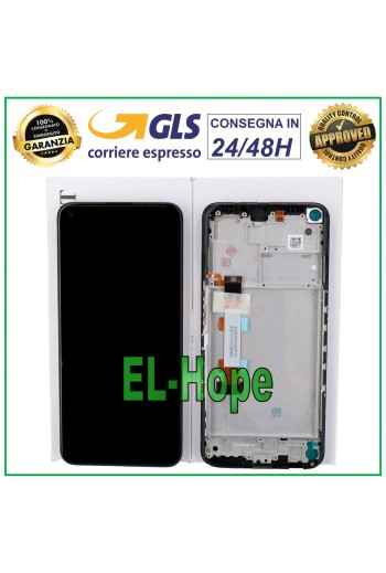 MARCO ORIGINAL PANTALLA LCD XIAOMI REDMI NOTE 9T / NOTE 9 5G M2007J22 TÁCTIL NEGRO