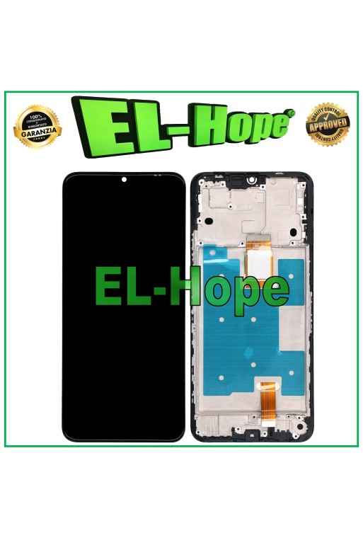 PANTALLA LCD + MARCO PARA HONOR X7A RKY LX2 LX1 PANTALLA TÁCTIL CRISTAL NEGRO