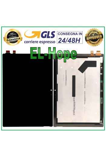 PANTALLA LCD PARA MICROSOFT SURFACE PRO 4 MONITOR DE PANTALLA TÁCTIL CRISTAL NEGRO