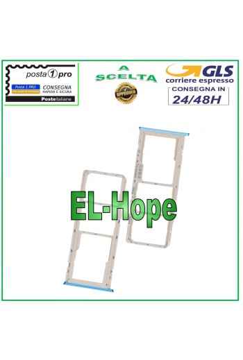 RANURA PARA CARRIL SIM COMPARTIMENTO PARA TARJETA MICRO SD PARA OPPO A15 CPH2185 / A15S CPH2179 AZUL