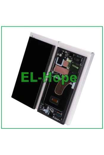 PANTALLA LCD ORIGINAL SERVICIO SAMSUNG GALAXY S23 ULTRA SM-S918 PANTALLA TÁCTIL NEGRA