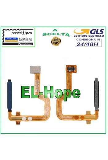 LLAVE PLANA FLEXIBLE CON HUELLA DACTILAR MOTOROLA MOTO G22 XT2231 XT-2231 AZUL