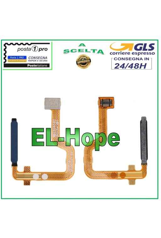 LLAVE PLANA FLEXIBLE CON HUELLA DACTILAR MOTOROLA MOTO G22 XT2231 XT-2231 AZUL