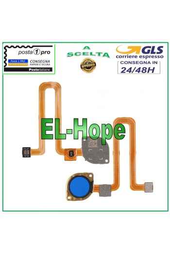 Botón Home Flex Plano Sensor Huellas XIAOMI Redmi 9C M2006C3MG Azul