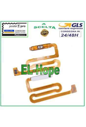 LLAVE DE HUELLAS DACTILARES SENSOR DE HUELLAS DACTILARES SAMSUNG GALAXY A12 SM A125F BLANCO