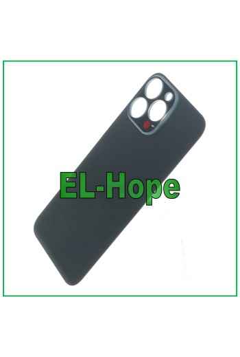 CUBIERTA TRASERA DE BATERÍA DE CRISTAL PARA IPHONE 13 PRO MAX BIG HOLE GRAPHITE