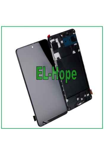 PANTALLA TFT LCD + MARCO PARA SAMSUNG GALAXY A71 SM A715 A715F PANTALLA TÁCTIL CRISTAL