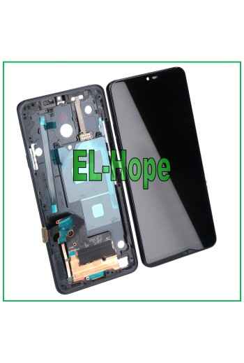 MARCO DE PANTALLA LCD PARA LG G7 THINQ LMG710 LMW EMW PANTALLA TÁCTIL MONTADAS