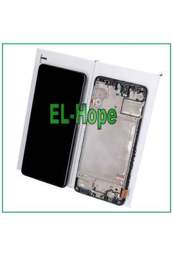 PANTALLA LCD ORIGINAL + MARCO SAMSUNG GALAXY M31S SM M317 F/FN PANTALLA TÁCTIL NEGRA