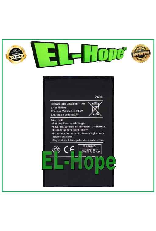 BATERÍA PARA WIKO SUNNY 3 / LENNY 1 2 3 / JIMMY / RAINBOW 5030 2000 mAh