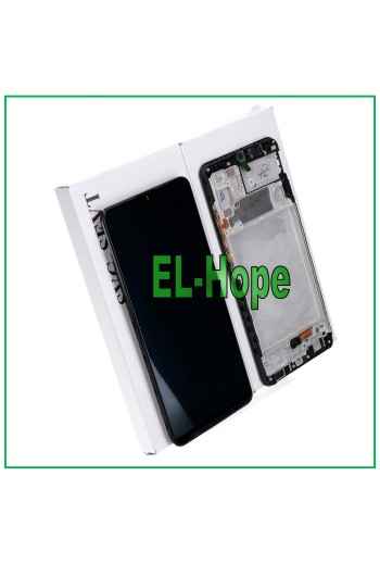 MARCO ORIGINAL PANTALLA LCD SAMSUNG GALAXY A32 4G SM-A325 F/FN PANTALLA TÁCTIL NEGRO