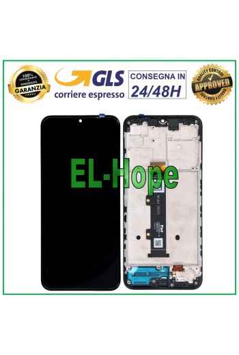 MARCO DE PANTALLA LCD PARA MOTOROLA MOTO G20 XT2128 XT-2128 PANTALLA TÁCTIL CRISTAL NEGRO