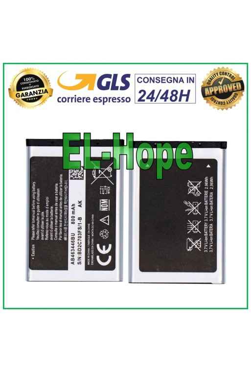 BATERÍA AB463446BU PARA SAMSUNG GALAXY GT A117 A137 A167 A227 A237 A303 800 mAh