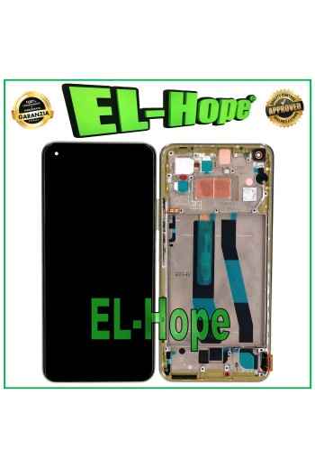 PANTALLA LCD OLED + MARCO PARA XIAOMI MI 11 LITE 4G 5G NE M2101K9AG TÁCTIL AMARILLO